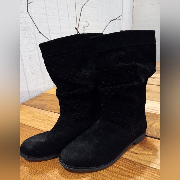 Toms Shoes - Toms black leather boots